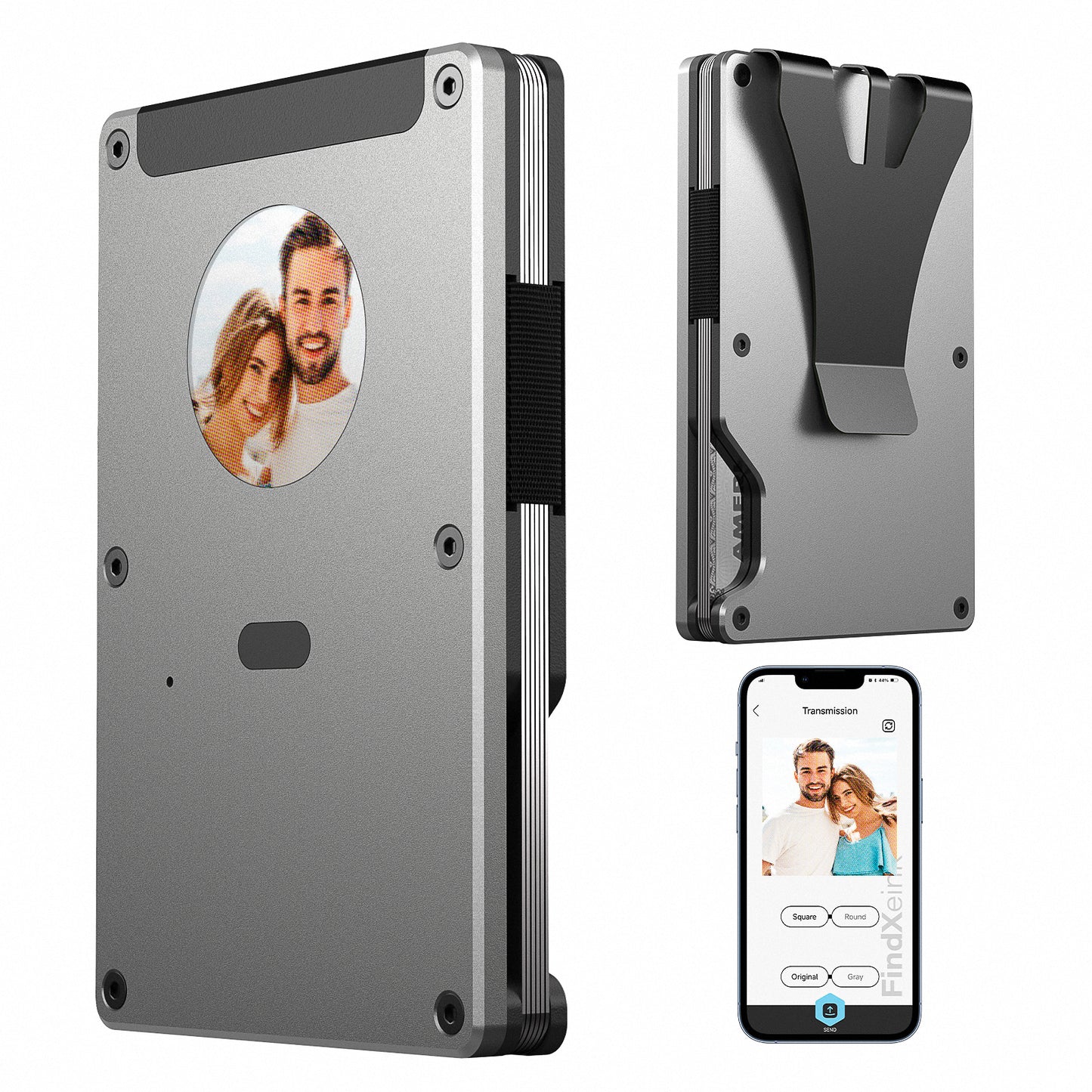 FindXeink E-ink Air Wallet Pro