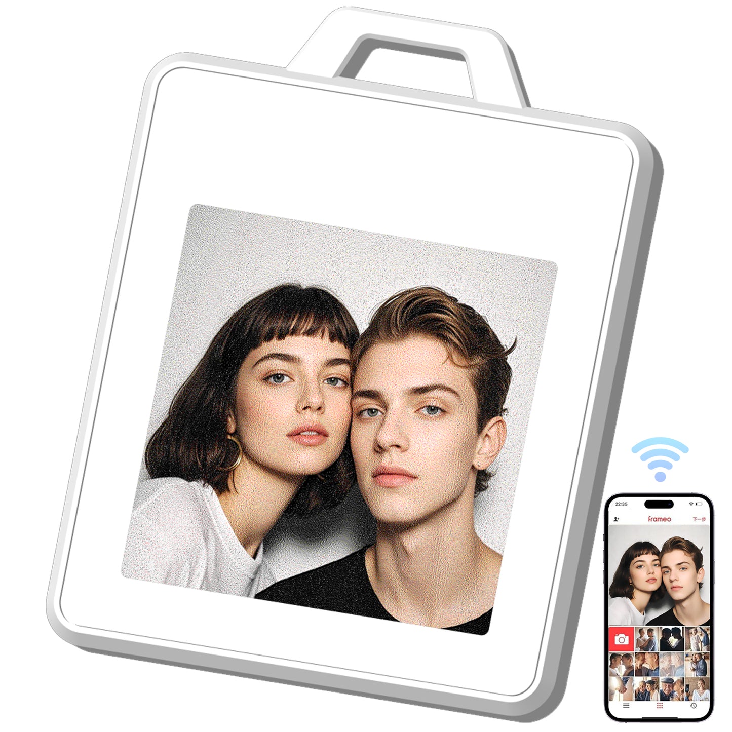 FindXeink E-ink Picture Tag F15D