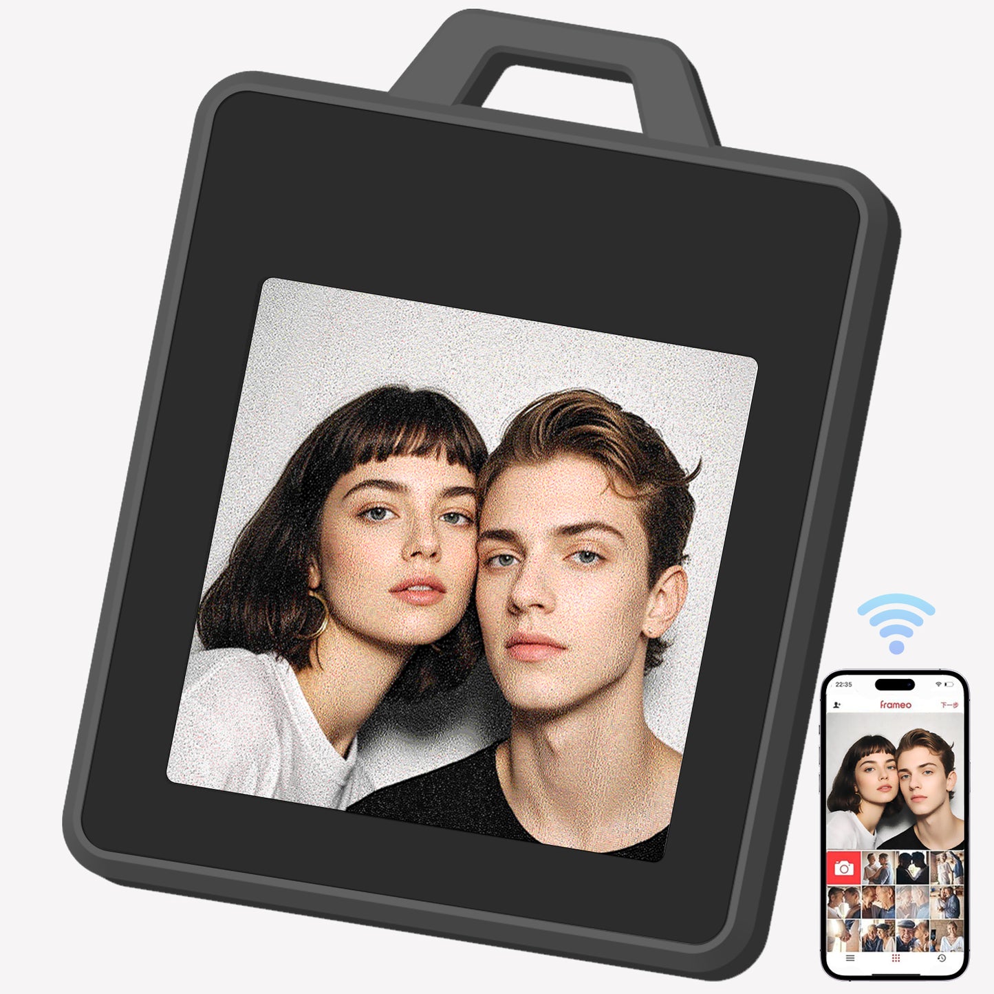 FindXeink E-ink Picture Tag F15D