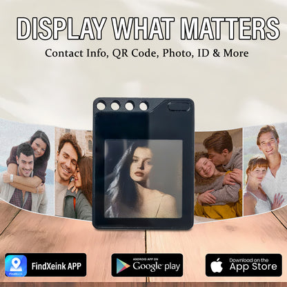 FindXeink E-ink Picture Tag F10