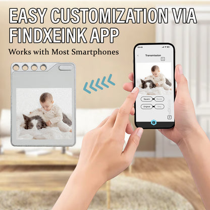 FindXeink E-ink Picture Tag F10