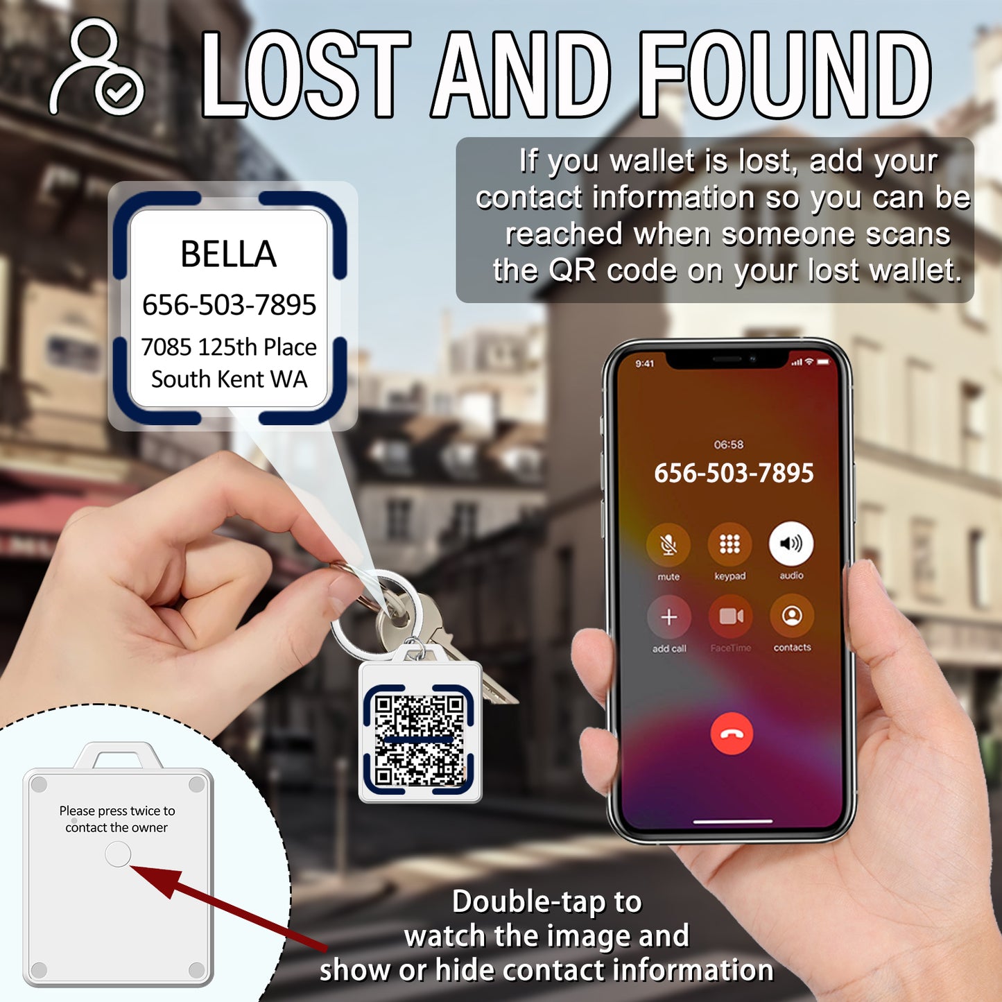 FindXeink E-ink Picture Tag F15D