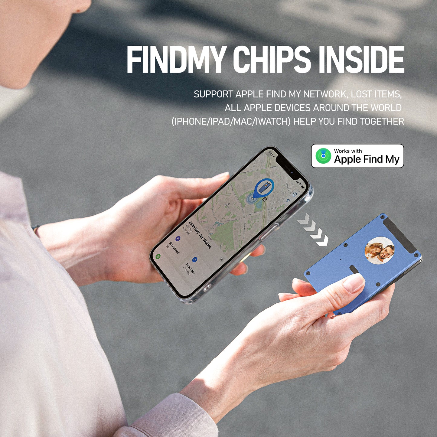 FindXeink E-ink Air Wallet Pro
