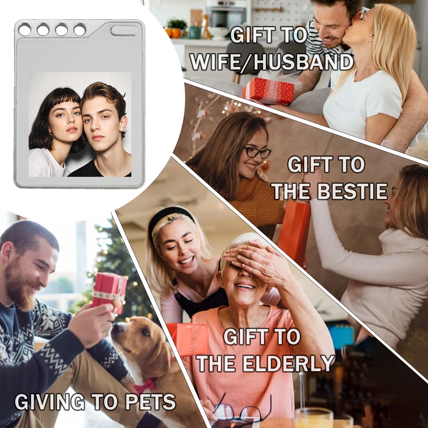 FindXeink E-ink Picture Tag F10